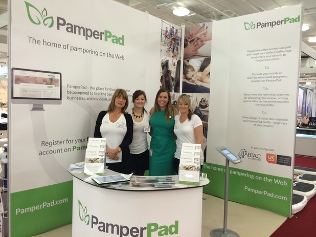 PamperPad at Olympia Beauty