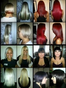 Hair extensions around glossop/tameside