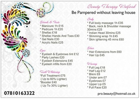 Beauty Therapy Watford 